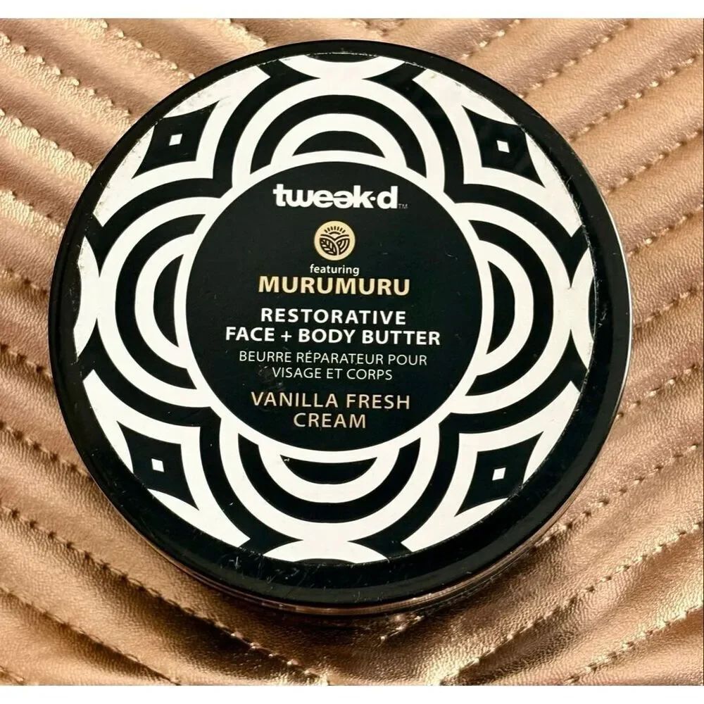 TWEAK'D BY NATURE -NWT Murumuru Restorative Body/Face Butter/Vanilla Fresh Cream